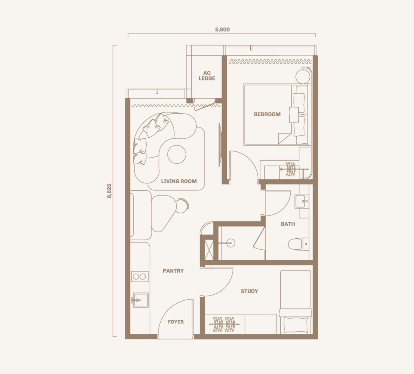Type Type A · A1–A5 Floor Plan